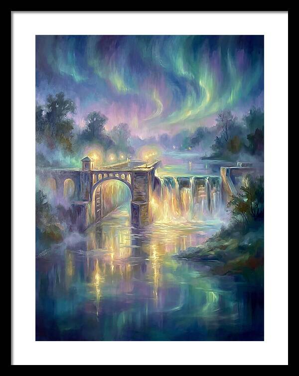 Lock And Dam Scene