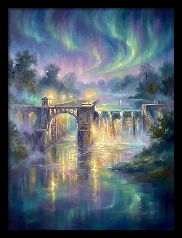 Lock And Dam Scene