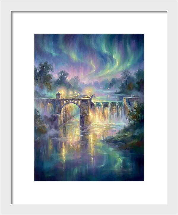 Lock And Dam Scene