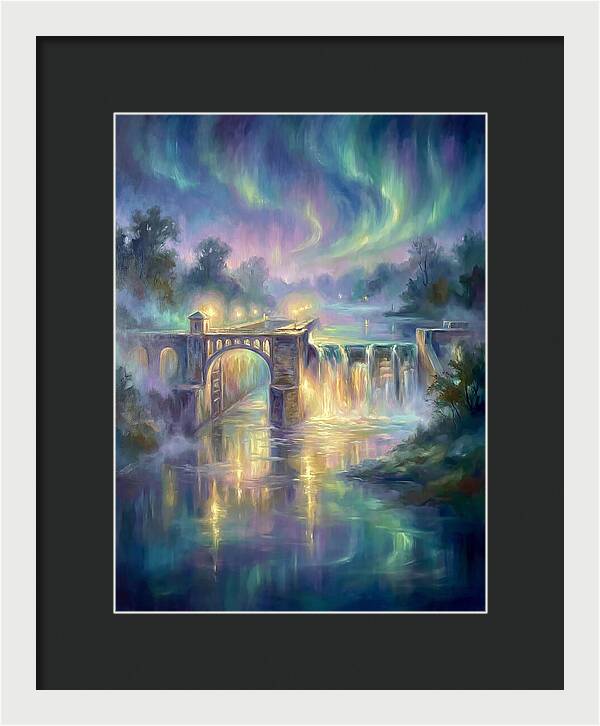 Lock And Dam Scene