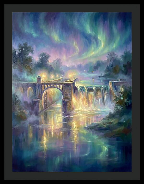 Lock And Dam Scene