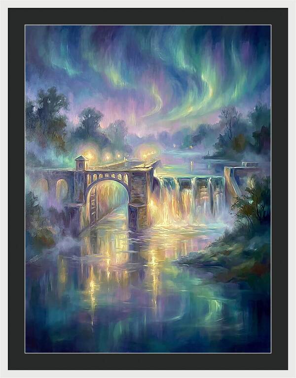 Lock And Dam Scene