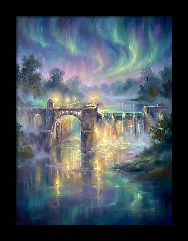 Lock And Dam Scene