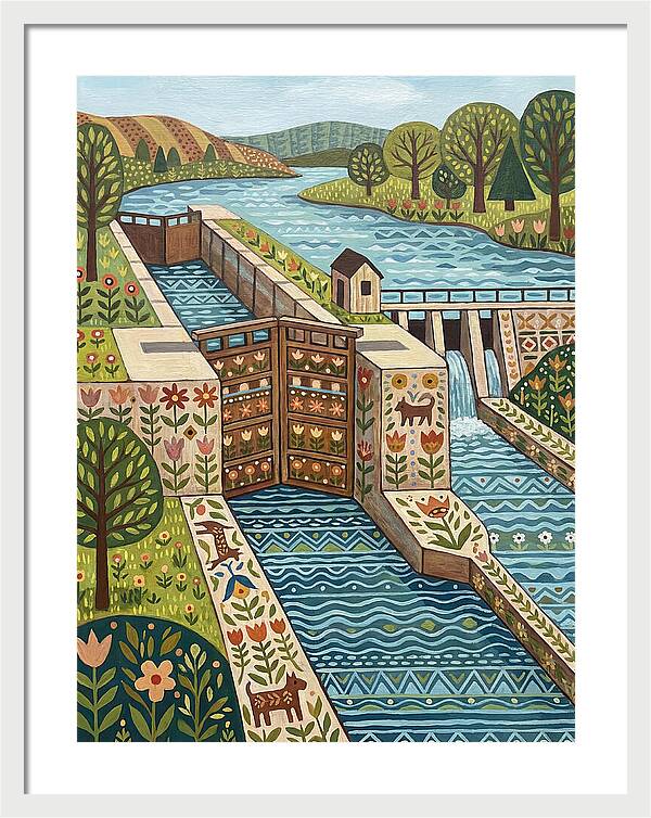 Lock And Dam Serenity
