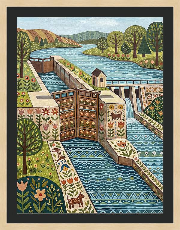 Lock And Dam Serenity