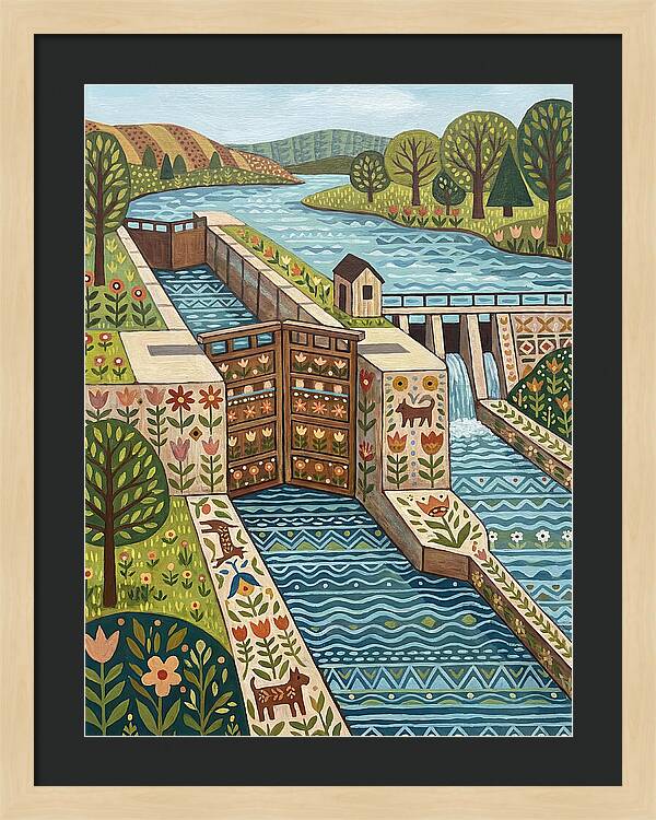Lock And Dam Serenity