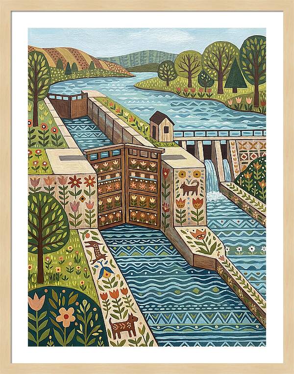 Lock And Dam Serenity