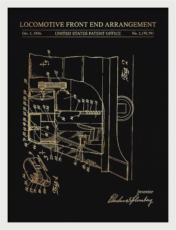 Locomotive Front End Arrangement Gold Patent Us2170791