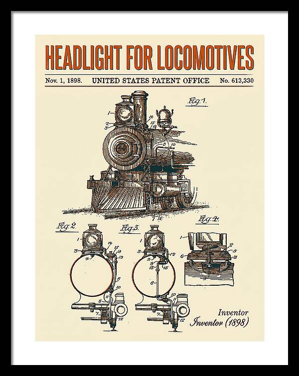 Steam Train Art