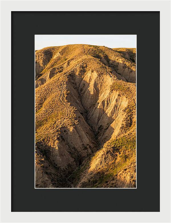 Loess Hills Formations At Dusk