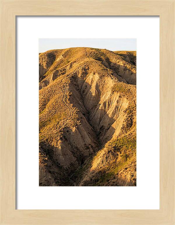 Loess Hills Formations At Dusk