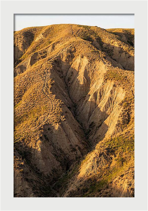 Loess Hills Formations At Dusk