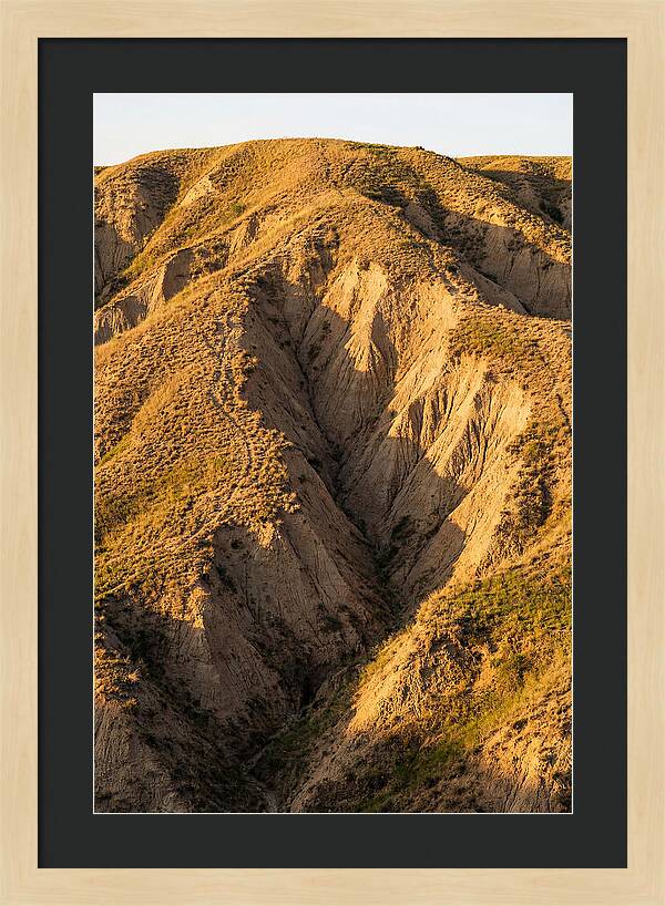 Loess Hills Formations At Dusk