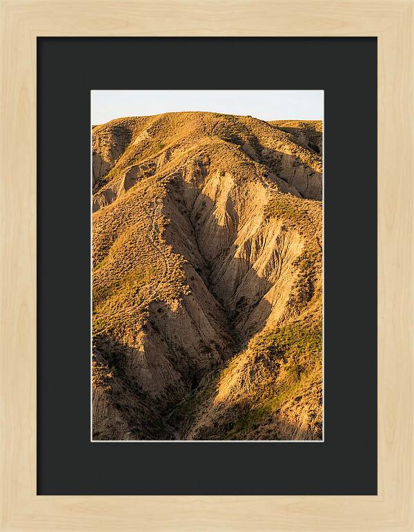 Loess Hills Formations At Dusk