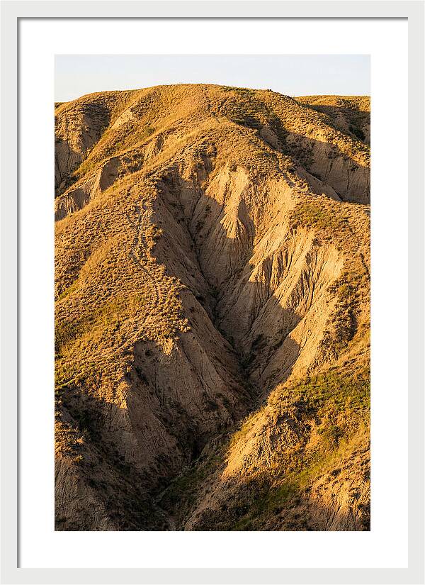 Loess Hills Formations At Dusk