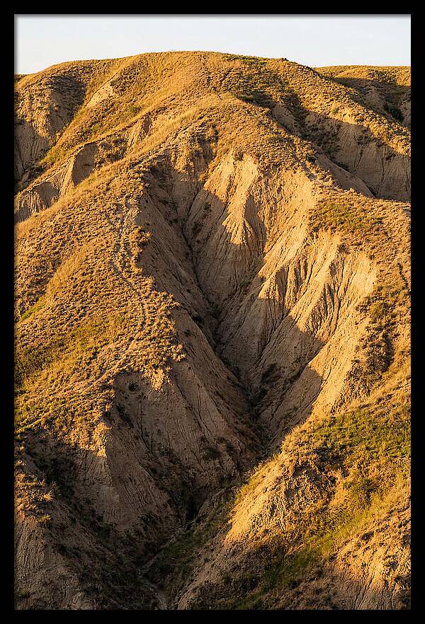 Loess Hills Formations At Dusk