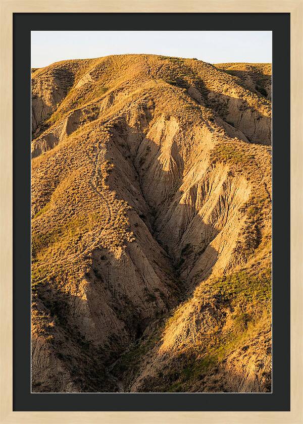 Loess Hills Formations At Dusk