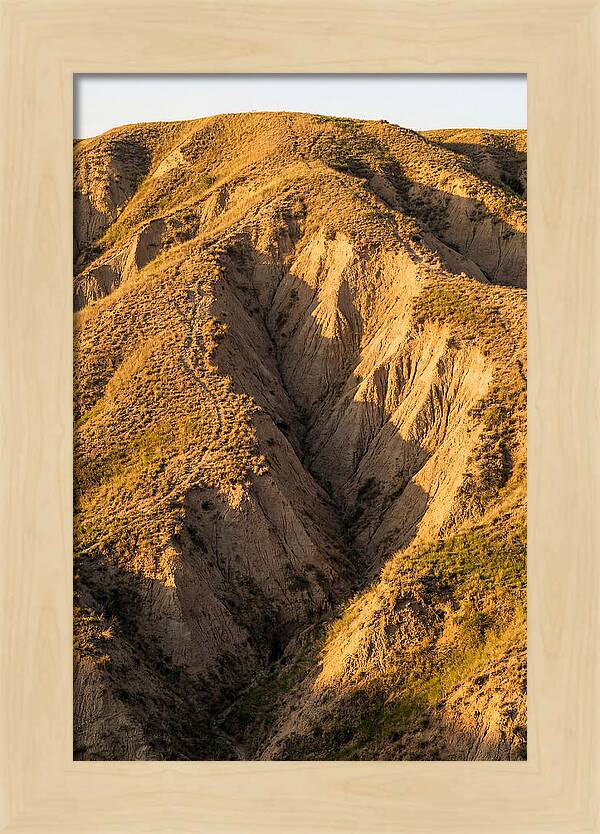 Loess Hills Formations At Dusk