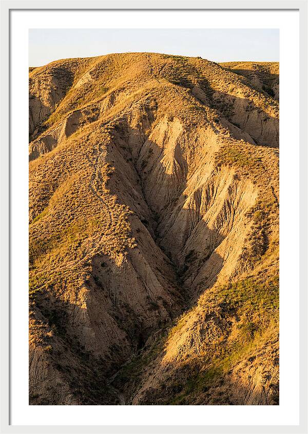 Loess Hills Formations At Dusk