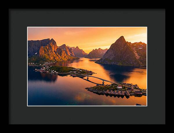 Lofoten Islands Serenity At Sunset