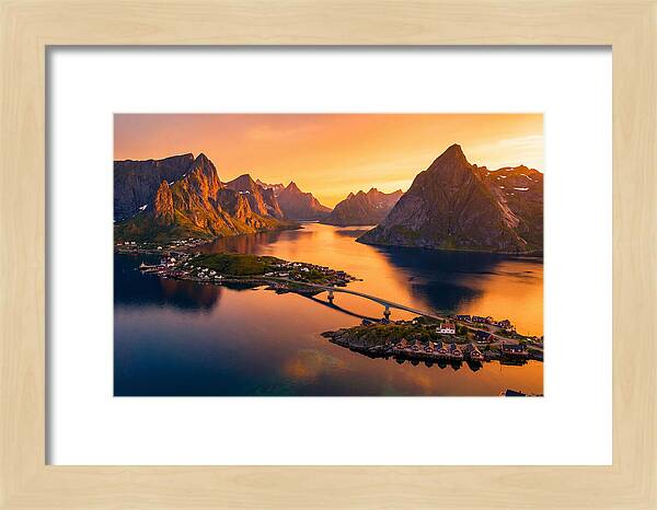 Lofoten Islands Serenity At Sunset