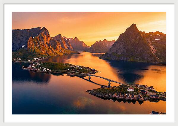 Lofoten Islands Serenity At Sunset