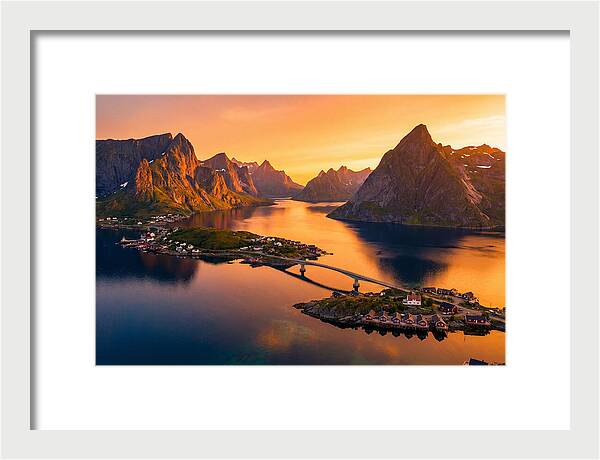 Lofoten Islands Serenity At Sunset