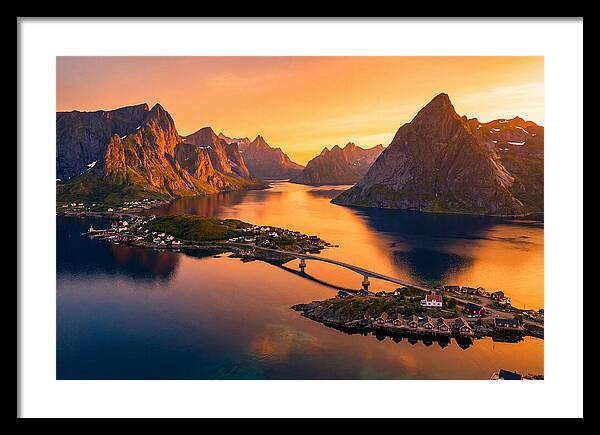 Lofoten Islands Serenity At Sunset