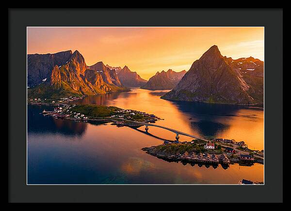 Lofoten Islands Serenity At Sunset