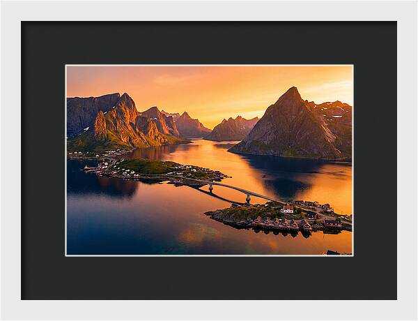 Lofoten Islands Serenity At Sunset