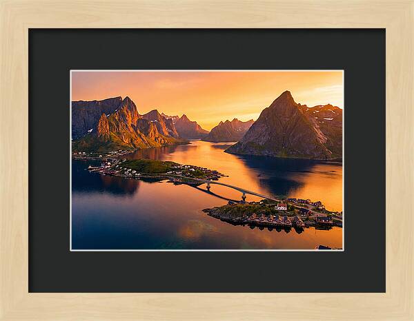 Lofoten Islands Serenity At Sunset