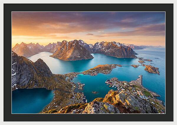 Lofoten Islands Tranquility At Dusk