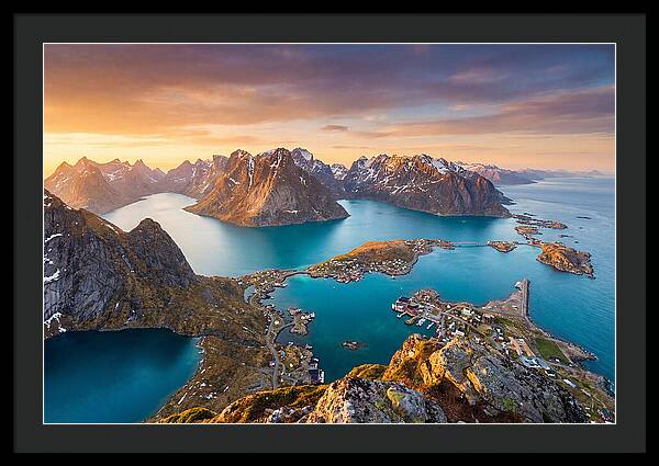 Lofoten Islands Tranquility At Dusk