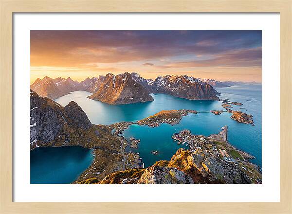 Lofoten Islands Tranquility At Dusk