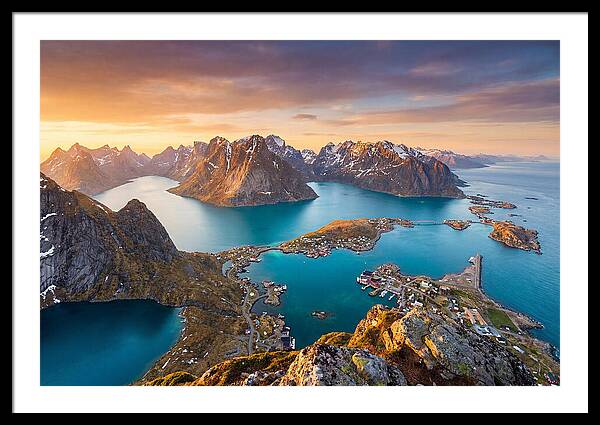 Lofoten Islands Tranquility At Dusk