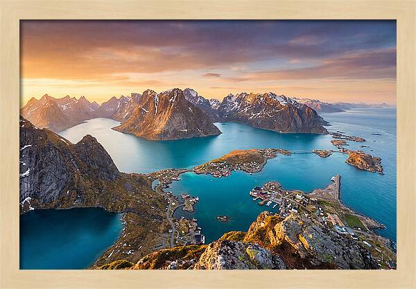 Lofoten Islands Tranquility At Dusk