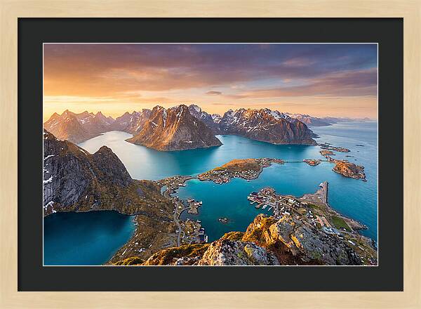 Lofoten Islands Tranquility At Dusk
