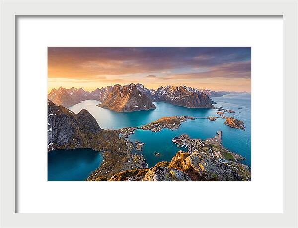Lofoten Islands Tranquility At Dusk