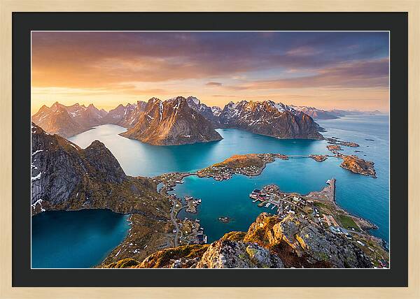 Lofoten Islands Tranquility At Dusk