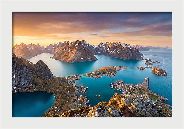 Lofoten Islands Tranquility At Dusk