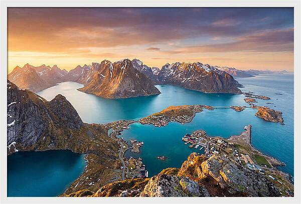 Lofoten Islands Tranquility At Dusk