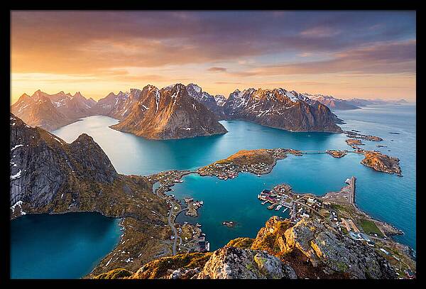 Lofoten Islands Tranquility At Dusk