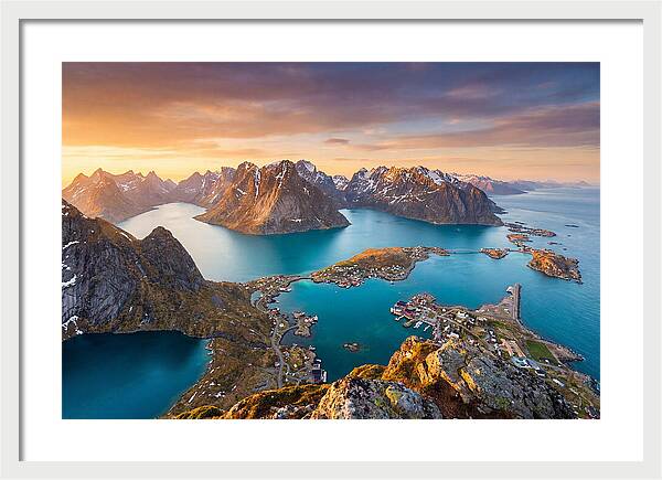 Lofoten Islands Tranquility At Dusk