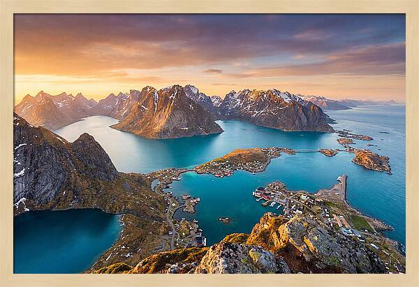 Lofoten Islands Tranquility At Dusk