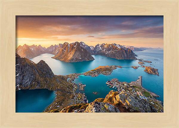 Lofoten Islands Tranquility At Dusk