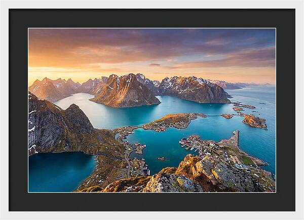 Lofoten Islands Tranquility At Dusk