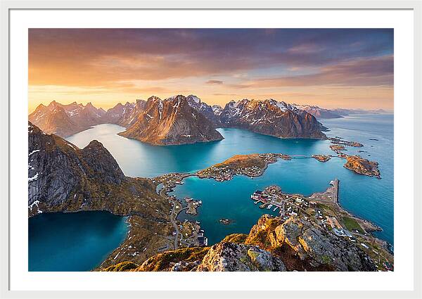 Lofoten Islands Tranquility At Dusk