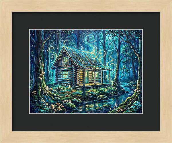 Log Cabin In The Woods