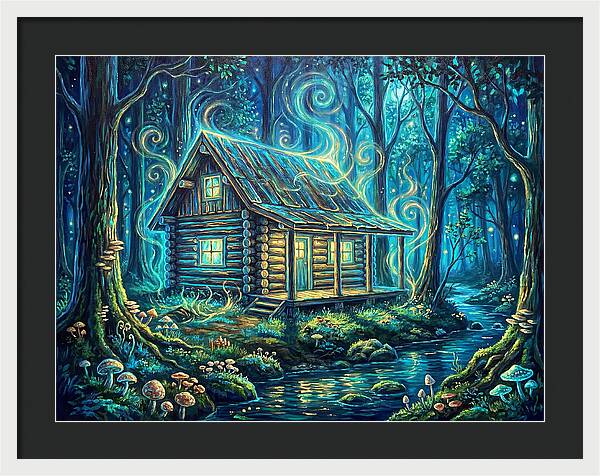 Log Cabin In The Woods