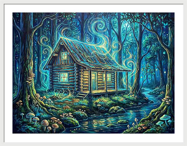 Log Cabin In The Woods